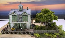 BUILT - NEW Bar Mills -  Clives Shipping And Freight  - 16  x 14  Diorama