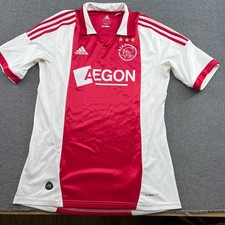 Ajax Amsterdam 2011 2012 Home Football Jersey Mens Medium Adidas