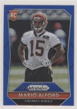 2015 Panini Prizm Rookies Blue Prizm Mario Alford #266 0l1