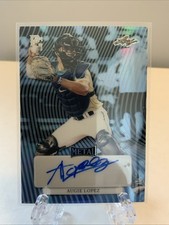 2023 Leaf Perfect Game Augie Lopez Platinum Prismatic Auto #1/1 USC Trojans