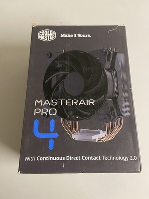 Cooler Master Masterair Pro4 with Continuous Direct Contact Technology 2.0 - New