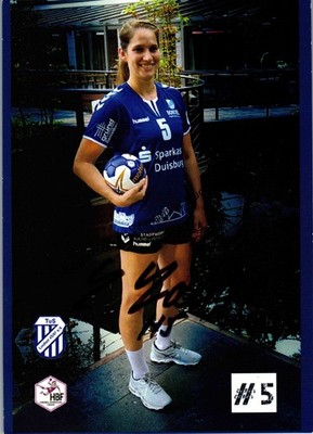 Original Autogramm Leonie Lambertz TuS Lintfort /// Autograph signiert signed si