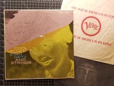 STAN GETZ & STRINGS Cool Velvet LP 1961 VG/VG w/ INNER Benny Green VINYL Garcia