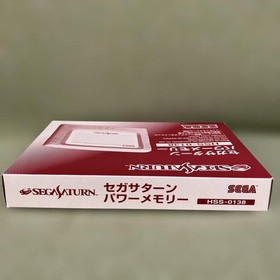 Sega Saturn Power Memory is a beautiful product Complete with instructions, etc.