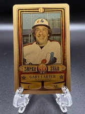 1983 Perma-Graphics Gary Carter Super Star Gold
