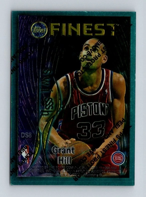 Topps Grant Hill Basketball Sports Trading Cards & Accessories for