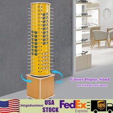 114 Pair Glasses Storage Display Stand Sunglasses Organizer Eyewear Hanging Rack
