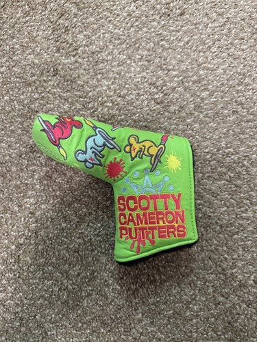 SCOTTY CAMERON Gallery Only TOUR RAT PAINTER blade Headcover “Hot LIME"