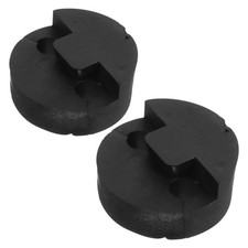 2pcs Violin Practice Mute Black: Violin Muffler Silencer - Reduce Sound For