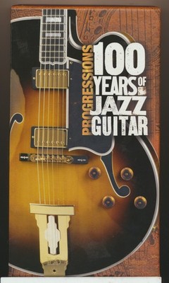 PROGRESSIONS: 100 YEARS JAZZ GUITAR (4 CDs) VG 1906-2001