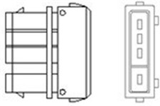Sonde lambda Skoda FELICIA