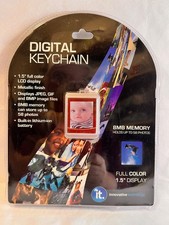 Digital Picture Photo Keychain Innovative Technology 1.5" Color LCD Display NEW