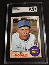 1968 Topps Gil Hodges #27 SGC MINT+ 9.5