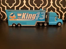Disney Pixar Cars Dinoco The King #43 Hauler Semi & Trailer