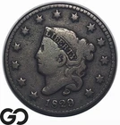 Photo of a 1829-P Large Cent from an eBay listing that sold on Jul 17, 2026