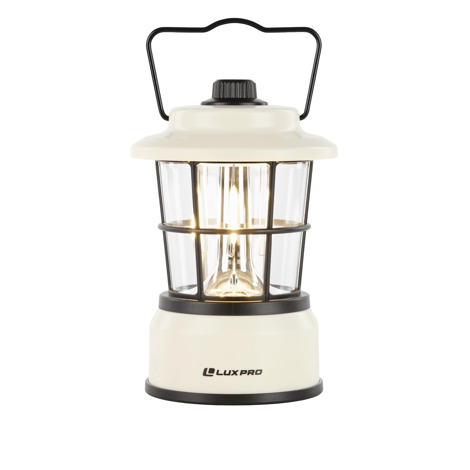 Retro LED Lantern - Battery-Powered Emergency Lantern - Water Resistant - Bri...