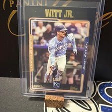 2025 Topps Archives - 2005 Topps Bobby Witt Jr. #260 Black Foilboard