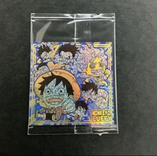 PREORDER Monkey D Luffy Wafer Sticker SW10-01 USGR Log 10 Bandai Japan Sealed