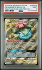 2019 Pokemon Sun & Moon Black Star Promos Venusaur & Snivy GX PSA 9 #SM229