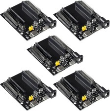 5 PCS ESP32 Development Board, GPIO Breakout, 30Pin, Type-C, Micro USB, Shield