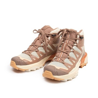 Salomon X Ultra 360 Mid GTX Hiking Boots Waterproof Raw Umber Women's Sz 8 10 11