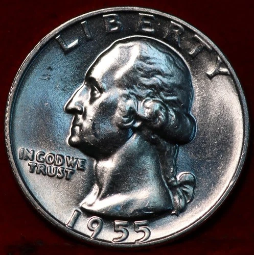 1955-D Washington Quarter — photo from another recent sale
