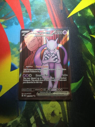Team Rocket's Mewtwo ex 213/182 Sv10: Destined Rivals Holo