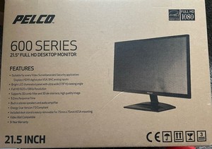 PELCO PMCL622 21.5" LED Allumé en arrière 1080P moniteur NEW (SH46)