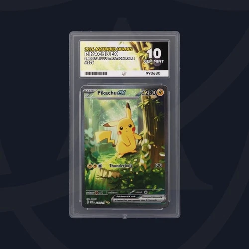 New Listing276/217 Pikachu EX Ascended Heroes Pokemon Card ACE 10