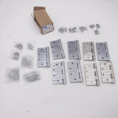 9 Pack Mac Pro 4-1/2'' x 4-1/2'' Kunckle Hinges MPB 79