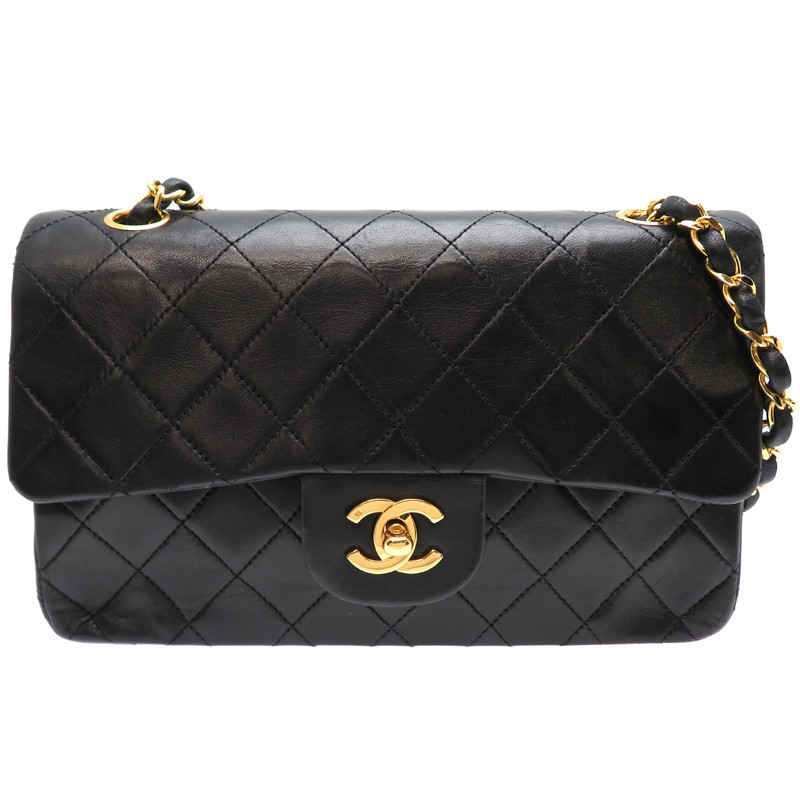 CHANEL Matelasse Lambskin Chain Shoulder Bag 23 A01113 281095