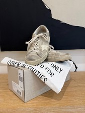 Pre-owned Golden Goose Women's Superstar Size 37 Croc Embossed Box Dustbag