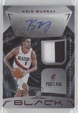 2023 Panini Black Rookie Memorabilia Copper 14/15 Kris Murray #RMA-KM Auto 12z3
