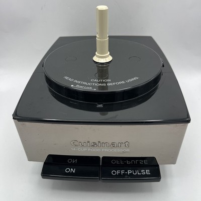 Cuisinart Custom 14Cup Food Processor DFP-14BC Black Chrome Motor Base Only