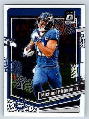 2023 Panini Donruss Optic 79 Michael Pittman Jr. Indianapolis Colts