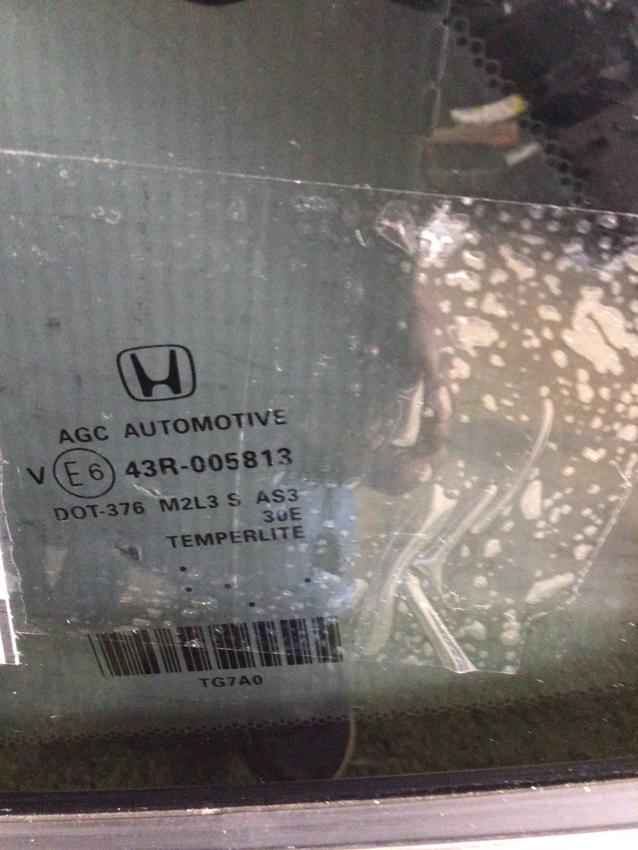 ✅ Honda Pilot 2022 cuarto ventana cristal LH OEM Foto 3 de 4