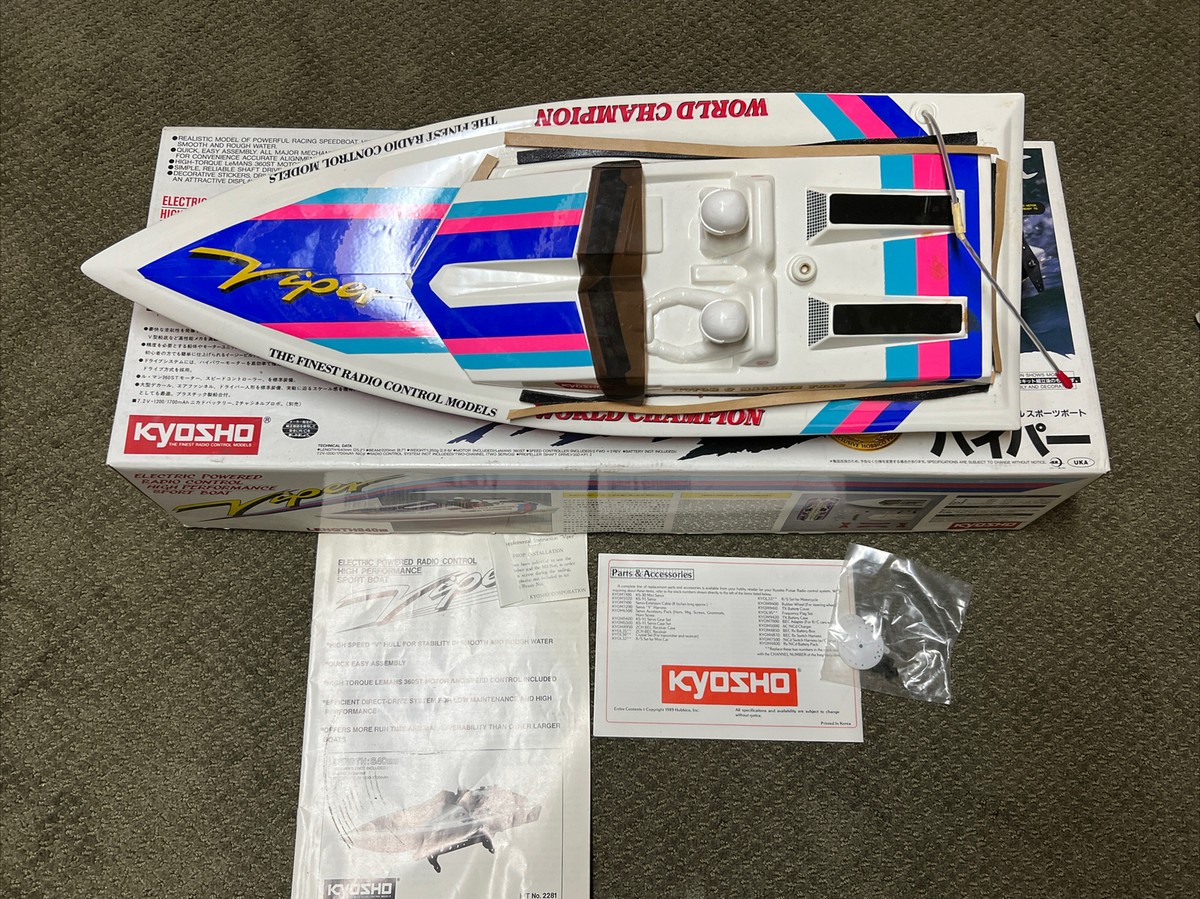 京商 ラジコン ボート Viper-R 99 Edition RARE Kyosho Viper-R Viper