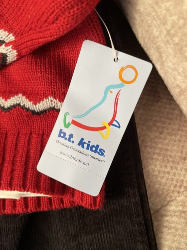 B.T. Kids 3-Piece Boy's Set Sweater/Shirt/Pants Size 4 NWT Christmas Holiday - Picture 5 of 7