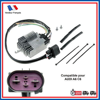 Résistance De Chauffage Pulseur Ventilation AUDI A6 C6 (4F2) - Réf. 4F0959501A - NEUVE - Garantie 2 Ans