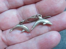 dolphin Sterling Silver Earrings