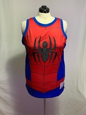 Headgear Classics Basketball Jersey The Amazing Spider-Man 1967 Marvel Mens XL