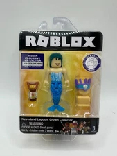 Brand New Roblox Neverland Lagoon: Crown Collector Figure w/ Exclusive Code