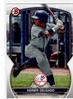 Keiner Delgado New York Yankees 2023 Bowman Draft