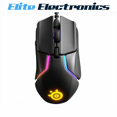 SteelSeries Rival 600 RGB Gaming Mouse with 12000 CPI Dual Optical Sensor  -image