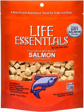 All Natural Freeze Dried Wild Alaskan Salmon Treats for Cats  Dogs - Single Ing