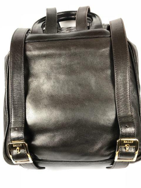 バッグ Bally Archive Leather Backpack Black VELTAN leather backpack brand BALLY — Globalbrandsstore.com/en