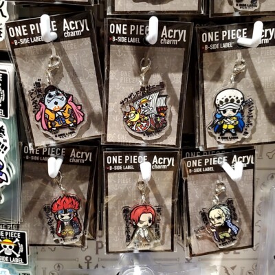 One Piece acrylic charms Luffy,Zoro,Shanks 15Type japan