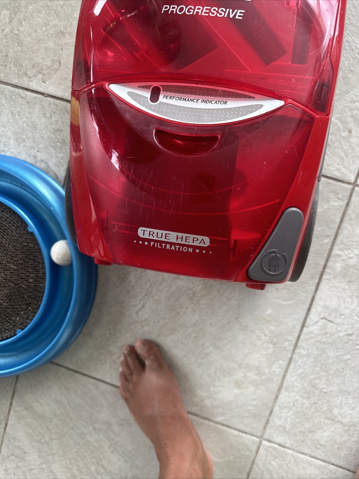 Kenmore 116 Progressive Canister Vacuum, True HEPA Red & 6