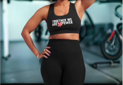 #ad #ad PELOTON Together We Are Power Womens Black Advance Sophia Sports Bra S $56 NWT $18.00