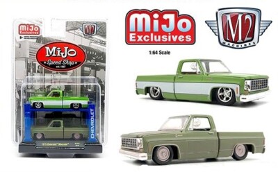 ミニカー M2 CHEVROLET SQUARE BODY TRUCK 1/64 M2 Machines 1:64 Chevrolet Silverado SquareBody Square Body